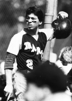 Marist second baseman Philip Espinosa after hitting two home runs, Atlanta, Georgia, June 1, 1983.