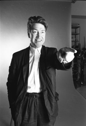 Surrealist filmaker David Lynch, Atlanta, Georgia, July 4, 1986.