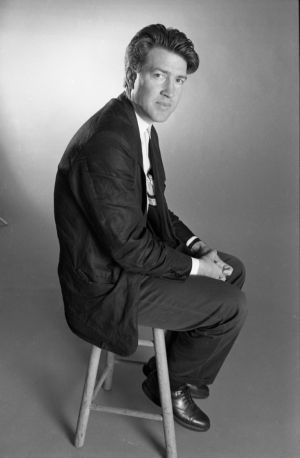 Surrealist filmaker David Lynch, Atlanta, Georgia, July 4, 1986.