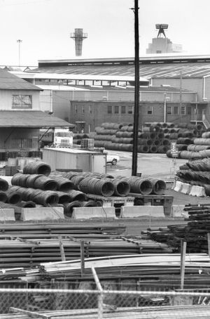 Atlantic Steel factory, Atlanta, Georgia, July 2, 1987.
