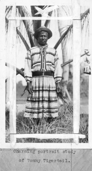 Seminole Indian, North Florida. circa 1930s.