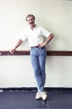 Alabama Ballet choreographer Thor Sutowski, Atlanta, Georgia, September 14, 1990.