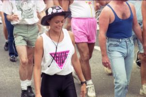 Gay Pride parade, Atlanta, Georgia, June 24, 1990.