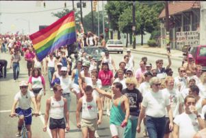 Gay Pride parade, Atlanta, Georgia, June 24, 1990.