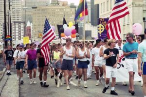 Gay Pride parade, Atlanta, Georgia, June 24, 1990.