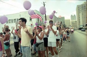 Gay Pride parade, Atlanta, Georgia, June 24, 1990.