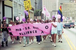 Gay Pride parade, Atlanta, Georgia, June 24, 1990.