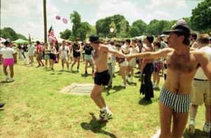 Gay Pride parade, Atlanta, Georgia, June 24, 1990.