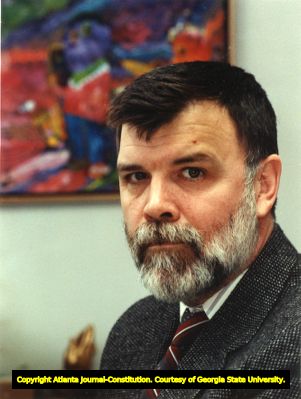 Tom Cullen, when director of the Fulton County Arts Council, Atlanta, Georgia, March 2, 1990.