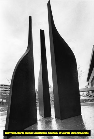 Sculpture 'Aspirations' located at MARTA King Station, 1979