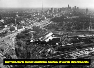 Atlantic Steel mill in downtown Atlanta, 1979
