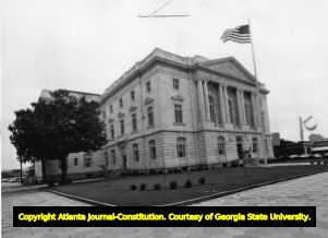 William Augustus Bootle Federal Building and Courthouse exterior, 1978