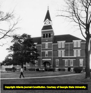 Fountain Hall on Morris Brown College campus, 1980