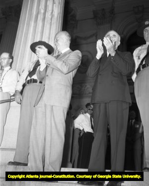 General Eisenhower during a campaign stop in South Carolina, 1952