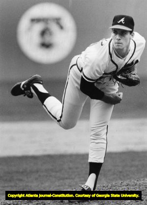 Atlanta Braves pitcher John Smoltz, 1989