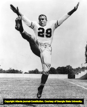 Pepper Rodgers as a Georgia Tech player , circa 1951-1953