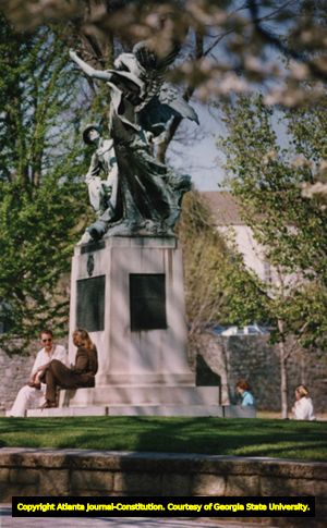 Peace Monument, Piedmont Park, Atlanta, Georgia, March 29, 1994.