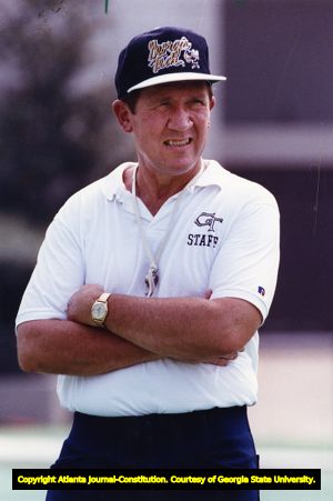 Yellow Jackets' coach Bobby Ross, 1991