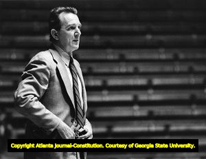 Georgia Tech Yellow Jackets basketball coach Dwane Morrison, 1981