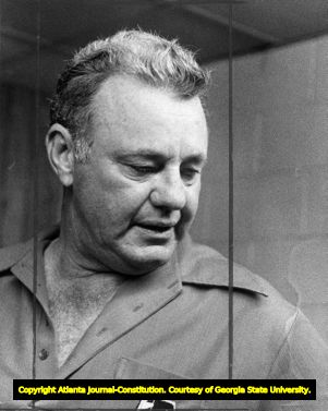 Atlanta Falcons' coach Norm Van Brocklin, 1974