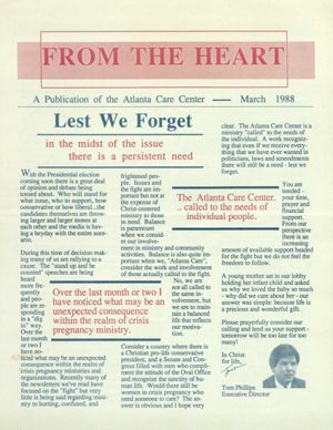 From the Heart, 1988-03