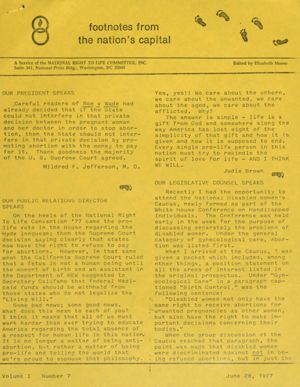 Footnotes from the Nation's Capital, 1977-06-28