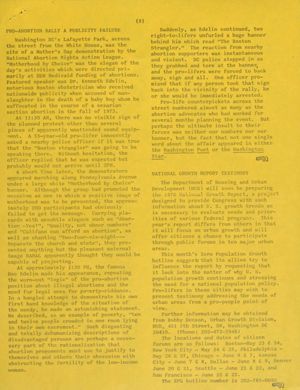 Footnotes from the Nation's Capital, circa 1977