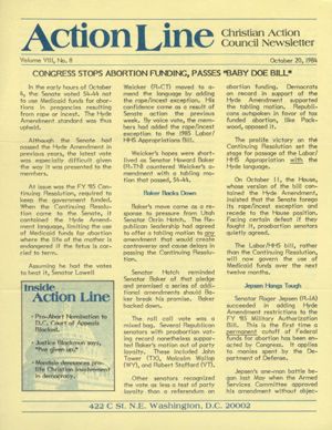 Action Line, 1984-10-20