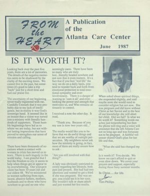 From the Heart, 1987-06