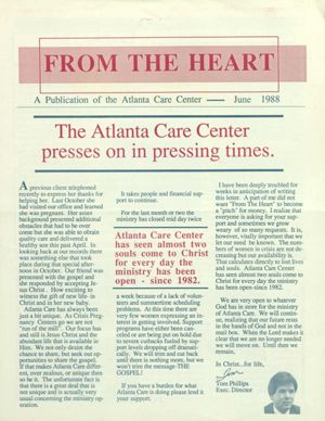 From the Heart, 1988-06