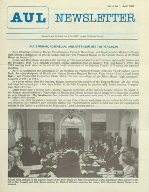 AUL Newsletter, 1983-04