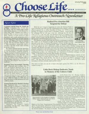 Choose Life..., 1993-01/1993-02