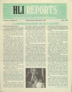 HLI Reports, 1990-05