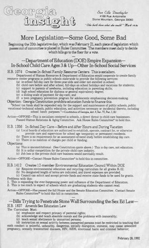 Georgia Insight, 1992-02-28