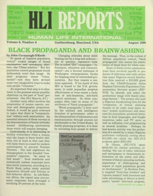 HLI Reports, 1990-08