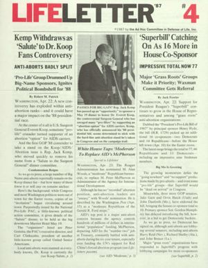 LifeLetter '87, number 4