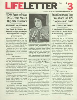 LifeLetter '86, number 3