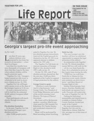 Life Report, circa 1992