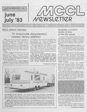 MCCL Newsletter, 1983-06/1983-07