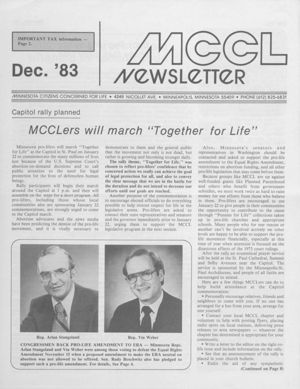 MCCL Newsletter, 1983-12