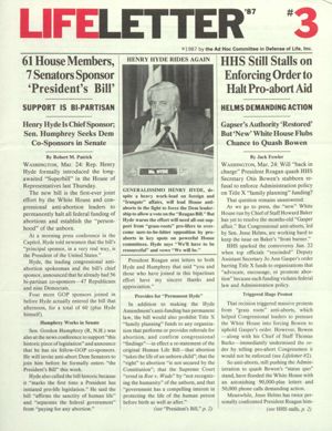 LifeLetter '87, number 3