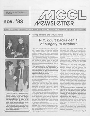 MCCL Newsletter, 1983-11