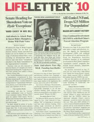 LifeLetter '86, number 10