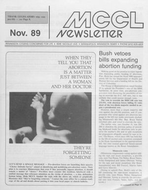 MCCL Newsletter, 1989-11