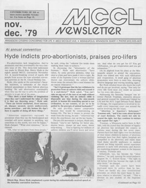 MCCL Newsletter, 1979-11/1979-12