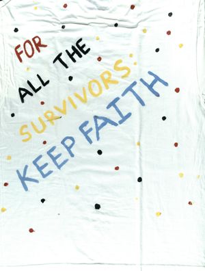 Clothesline Project T-shirts 28-30 (3 shirts), 2002