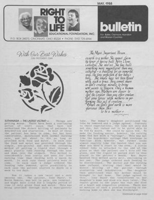 Right to Life Newsletter, 1988-05