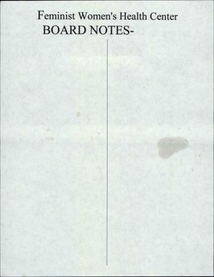 Boothe, Nancy N.: biographical notes regarding, circa 1990s