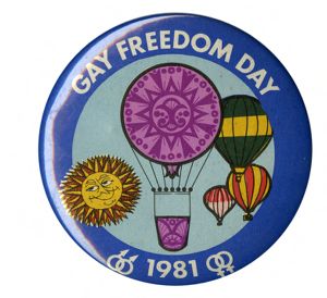 Gay Freedom Day 1981 [button]