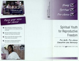 Pro-faith, Pro-choice Education and Advocacy